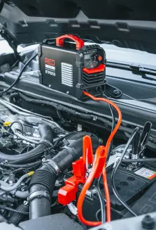 PROSTOWNIK INWERTOROWY AKUMULATOROWY Z ROZRUCHEM 600A 12/24V ŁADOWARKA 90A RTPI0169 - 6