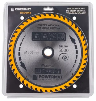 Tarcza widiowa do drewna 305x30 48z TDD-305x30x48Z - 4