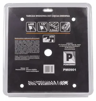 Tarcza widiowa do drewna 305x30 48z TDD-305x30x48Z - 5
