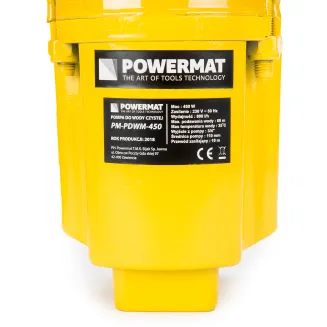 Pompa membranowa do wody czystej PM-PDWM-450 - 450W - 4
