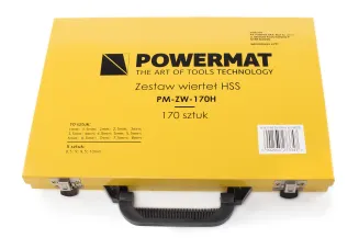 Zestaw wierteł (wiertła) HSS 170el. Powermat PM-ZW-170H - 2
