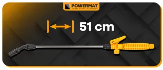 OPRYSKIWACZ AKUMULATOROWY CIŚNIENIOWY OGRODOWY LEKKI LANCA 2,5AH LI-ION 5L  PM-OA-5KA - 14