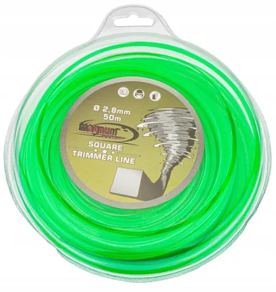 ŻYŁKA DO GŁOWICY KOSY SPALINOWEJ 2,8x50m 4-KĄTNA