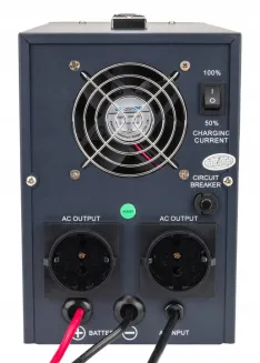 Zasilacz Awaryjny UPS LCD 1000VA 800W Przetwornica PM-UPS-1000MP - 3