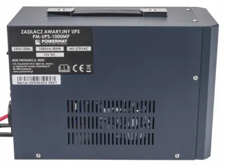 Zasilacz Awaryjny UPS LCD 1000VA 800W Przetwornica PM-UPS-1000MP - 6