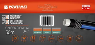 WĄŻ OGRODOWY GARDEN PREMIUM 3/4