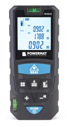 Dalmierz LASEROWY Miernik Odległości Cyfrowy 50m PM-DLM-50