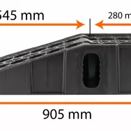 NAJAZDY SAMOCHODOWE WARSZTATOWE RAMPY PLATFORMY 2 SZT. 8 TON + TORBA WOREK PM-NZS-8T