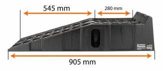 NAJAZDY SAMOCHODOWE WARSZTATOWE RAMPY PLATFORMY 2 SZT. 8 TON + TORBA WOREK PM-NZS-8T - 12