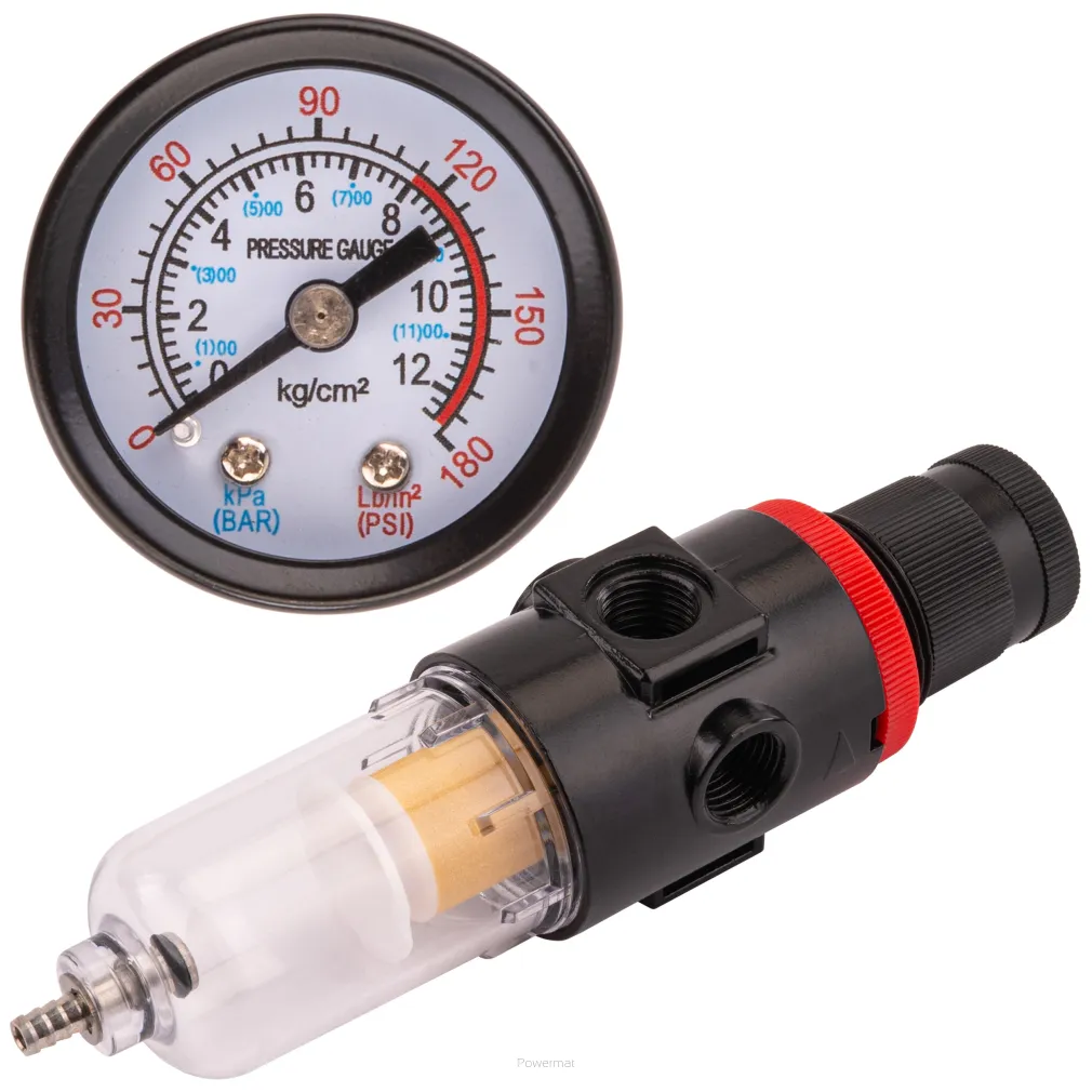 REDUKTOR Z ODWADNIACZEM DO KOMPRESORA PM-KO-100T-V2-RO