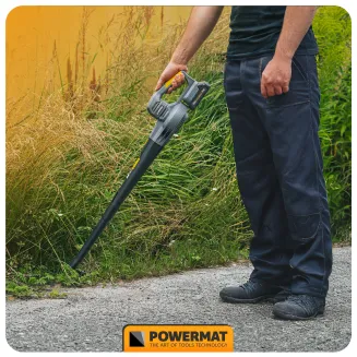 DMUCHAWA AKUMULATOROWA DO LIŚCI ŚNIEGU OSUSZANIA OGRODOWA 21V 2x2AH 250KM/H PM-ADDL-20C - 22