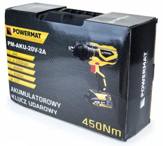 Klucz Akumulatorowy udarowy PM-AKU-20V-2A 2Ah 20V (Walizka) - 13