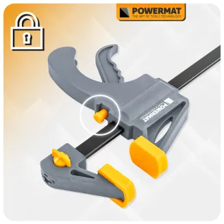 ŚCISK STOLARSKI ZACISK DŹWIGNIOWY 600x60 MM SZYBKOZACISKOWY AUTOMATYCZNY PM-SSD-24T - 9