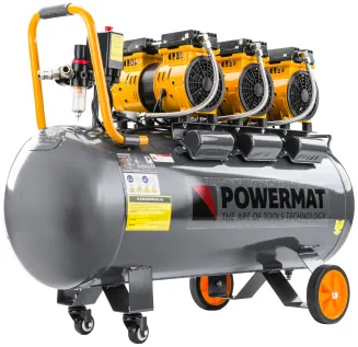 KOMPRESOR BEZOLEJOWY sprężarka 230V 100L 8bar 580L/min PM-KBO-100T - 2