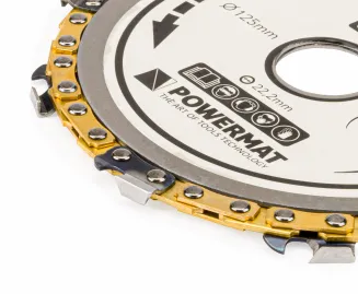 Tarcza łańcuchowa do drewna 125mm x 22,2mm 9 zębów - 2