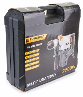 Młot udarowy SDS+ 2200W 4J PM-MU-2200T - 5