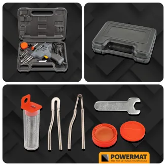 LUTOWNICA TRANSFORMATOROWA 500°C PRECYZYJNA REGULACJA TEMPERATURY LED CYNA  PM-LT-200T - 21