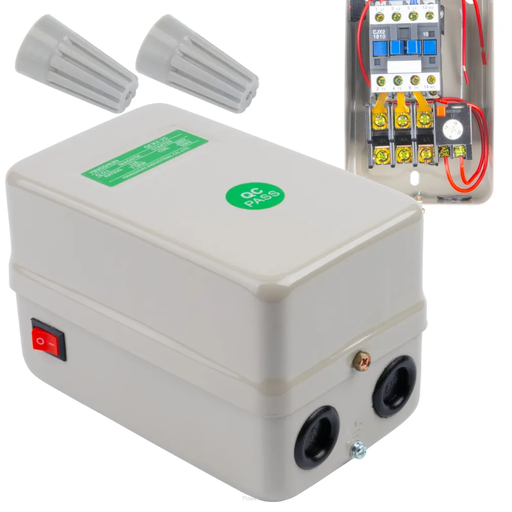 STYCZNIK DO KOMPRESORA OLEJOWEGO PM-KO-300T-400V PRZEKAŹNIK 13A 7.5kW  PM-KO-300T-400V-STY