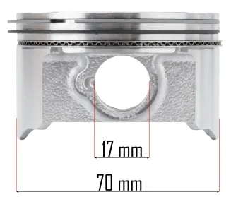 Tłok komplet do agregatu prądotwórczego PM-AGR-3000-TK - 6