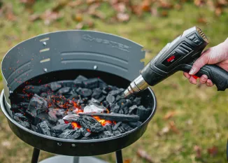 OPALARKA ELEKTRYCZNA 2 BIEGI 4 DYSZE 600C 2000W RTOP0042 - 7