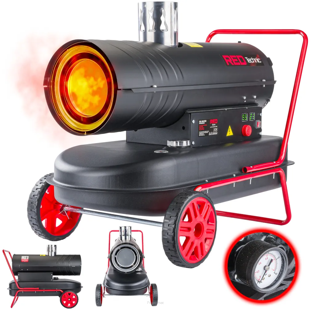 NAGRZEWNICA OLEJOWA 30 KW 230V TERMOSTAT LCD KOMIN RTNGO0122