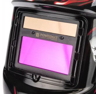 SAMOŚCIEMNIAJĄCA MASKA PRZYŁBICA SPAWALNICZA FILTR AUTOMATYCZNA LCD PM-APS-600T2 - 5