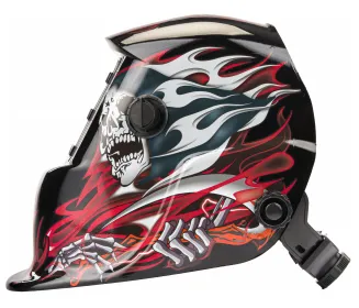 SAMOŚCIEMNIAJĄCA MASKA PRZYŁBICA SPAWALNICZA FILTR AUTOMATYCZNA LCD PM-APS-600T2 - 8