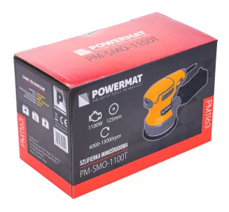 Szlifierka mimośrodowa mimośrodowa 1100W PM-SMO-1100T - 7