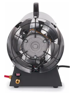 NAGRZEWNICA GAZOWA 25KW DMUCHAWA GRZEJNIK + WĄŻ REDUKTOR FARELKA PIEC HIT 25kW Grzejnik Piecyk 230V PM-NAG-25GN - 4