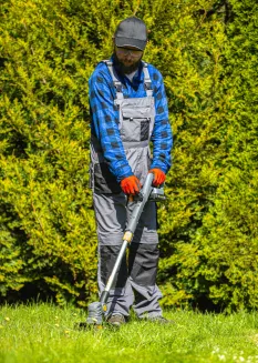 PODKASZARKA AKUMULATOROWA KOSA WYKASZARKA KOŁO 2X 21V 2AH REGULOWANA PM-PKA-2AHM-PRO - 17