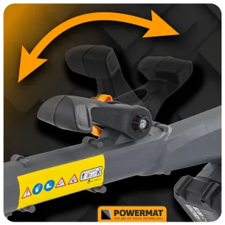 PODKASZARKA AKUMULATOROWA KOSA WYKASZARKA KOŁO 2X 21V 2AH REGULOWANA PM-PKA-2AHM-PRO - 12