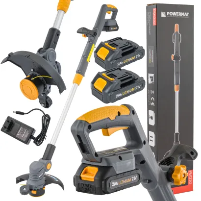 PODKASZARKA AKUMULATOROWA KOSA WYKASZARKA KOŁO 2X 21V 2AH REGULOWANA PM-PKA-2AHM-PRO