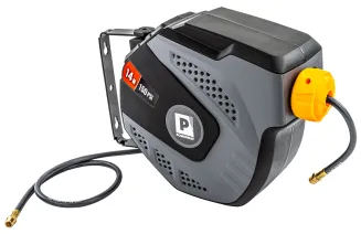 AUTOMATYCZNY ZWIJACZ BĘBEN WĄŻ 14M PNEUMATYCZNY CIŚNIENIOWY 10 BAR UCHWYT PM-ABNW-14M - 3