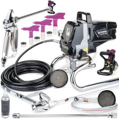 Agregat MALARSKI Pistolet Hydrodynamiczny 1200W Wąż 10M 1,5 L/min 220 BAR PM-PDM-1200