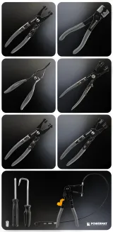 SZCZYPCE DO OPASEK ZACISKOWYCH (ZESTAW 9el.) PM-SDOZ-9T - 11