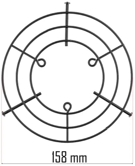 KRATKA DO NAGRZEWNICY OSŁONA WENTYLATORA OCHRONA WLOTU POWIETRZA 25kW PM-NAG-25GN-KRT - 6