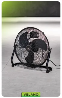 WENTYLATOR PODŁOGOWY 230V 100W 45cm VELWEP0016 - 15