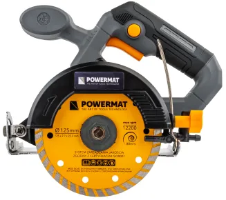 PRZECINARKA TARCZOWA DO PŁYTEK GRESU GLAZURY KAMIENIA NA WODĘ 1400W 125MM PM-PDG-1400T - 2