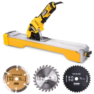 Precyzyjna MINI PILARKA Tarczowa +Prowadnica 1200W PM-PPT-1200 - 12