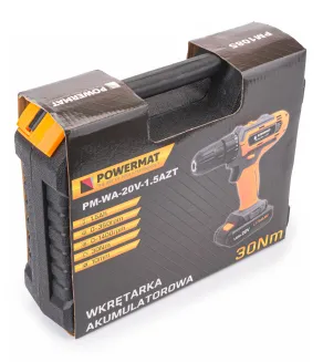 Wkrętarka AKUMULATOROWA Wiertarka 20V ZESTAW 28el PM-WA-20V-1.5AZT - 4