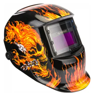 SAMOŚCIEMNIAJĄCA MASKA PRZYŁBICA SPAWALNICZA FILTR AUTOMATYCZNA LCD PM-APS-600T1 - 5