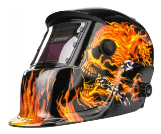 SAMOŚCIEMNIAJĄCA MASKA PRZYŁBICA SPAWALNICZA FILTR AUTOMATYCZNA LCD PM-APS-600T1 - 6