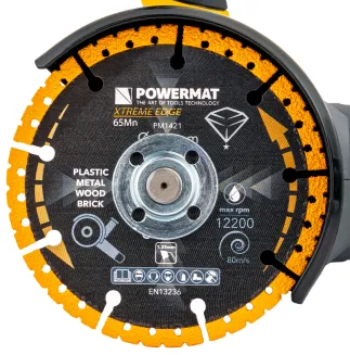 TARCZA DIAMENTOWA UNIWERSALNA DO METALU DREWNA CEGIEŁ CERAMIKI PCV 125 MM PM-TDCS-1252T - 7