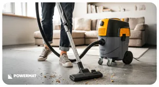 ODKURZACZ PRZEMYSŁOWY BEZWORKOWY 1600W GNIAZDO ZBIORNIK 30L DO WARSZTATU PM-OD-1600T-PRO - 14