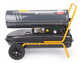 NAGRZEWNICA OLEJOWA 40 KW SPALINOWA DMUCHAWA + TERMOSTAT LCD GRZEJNIK PIEC 230V PM-NAG-40SN - 2