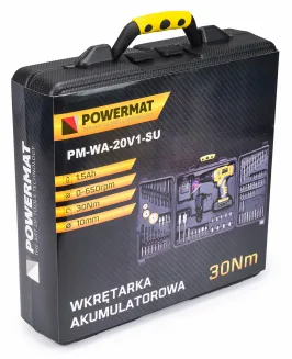 Wkrętarka wiertarka akumulatorowa zestaw 92el PM-WA-20V1-SU - 2