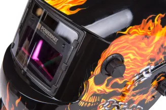 Przyłbica / maska spawalnicza samościemniająca POWERMAT PM-APS-500S - 3