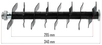 Wałek do wertykulacji PM-AEW-2400M-WAW - 6