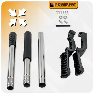 UCHWYT TELESKOPOWY SZLIFIERKI DO BETONU WYMIENNE RĘKOJEŚCI ZESTAW MONTAŻOWY PM-SDB-2450M-UT - 12