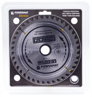 Tarcza widiowa do drewna 160x20 40z TDD-160x20x40Z - 4